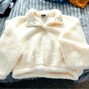 Fuzzy pullover